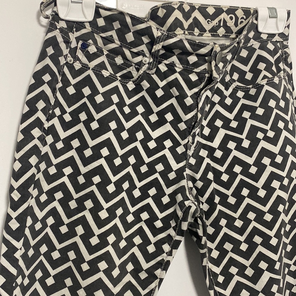 Gap Patterned Legging Jeans size 25